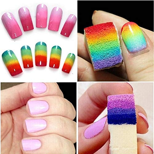 Soft Gradient Ombre Sponge - Pack of 10