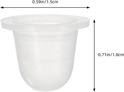 Microblading & PMU Pigment Holding Silicon Cups Large Size - Pack of 100pcs