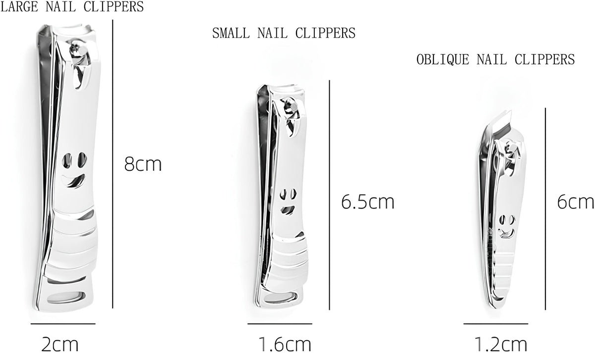 Nail Cutters Set Of - 3 Piece