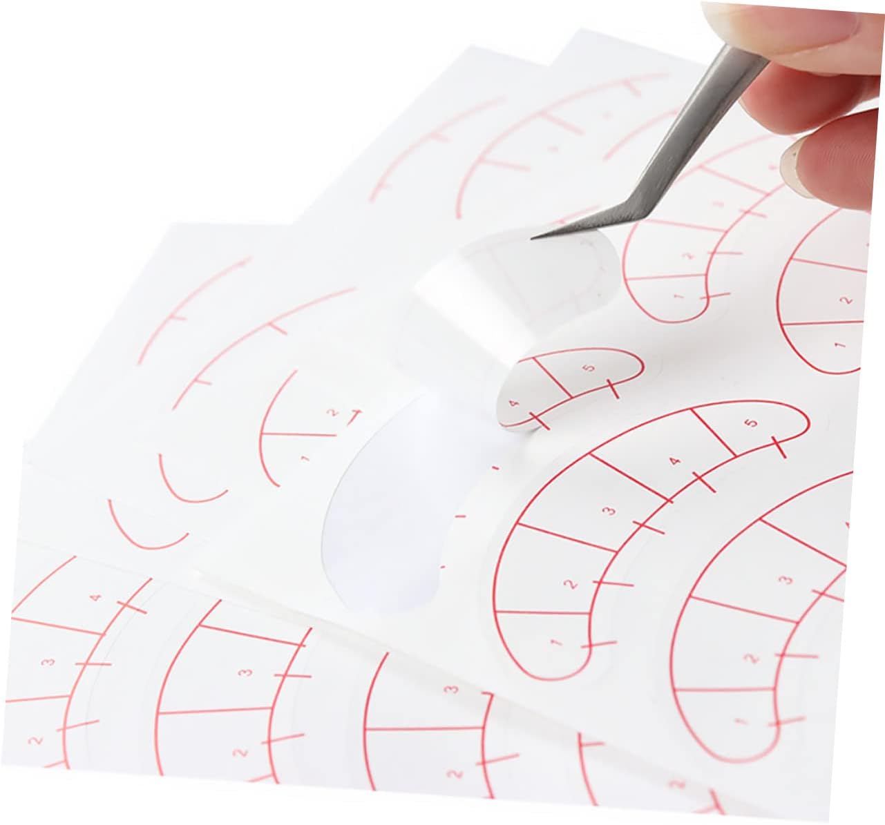 Eyelashes Training Eyepatches/Sticker Set Of 10 Sheets