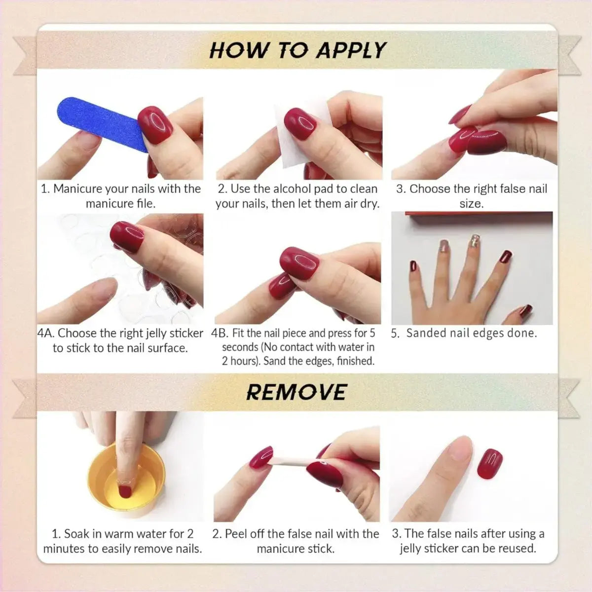 Press On Application Kit