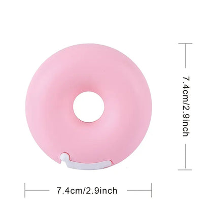 Eyelash Masking Tape Dispenser Tape Cutter Donut Shape Tape not included - Assorted Color