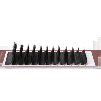 Savni 5D Style Permanent Eyelash Extension 0.07 Thickness - D Curl, Mix Size (8-15mm)