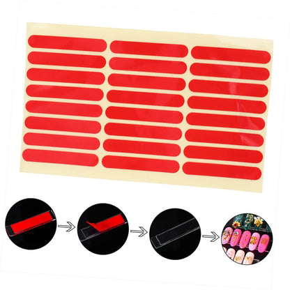 Double Sided Press On Nail Tape 30pcs - 1 Sheet