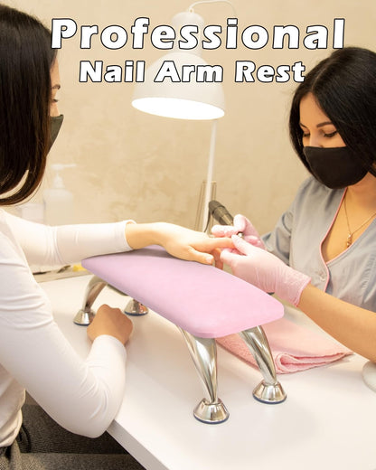 Hand Rest Cushion Leather Heavy- Pink, Black, White, Assorted Color