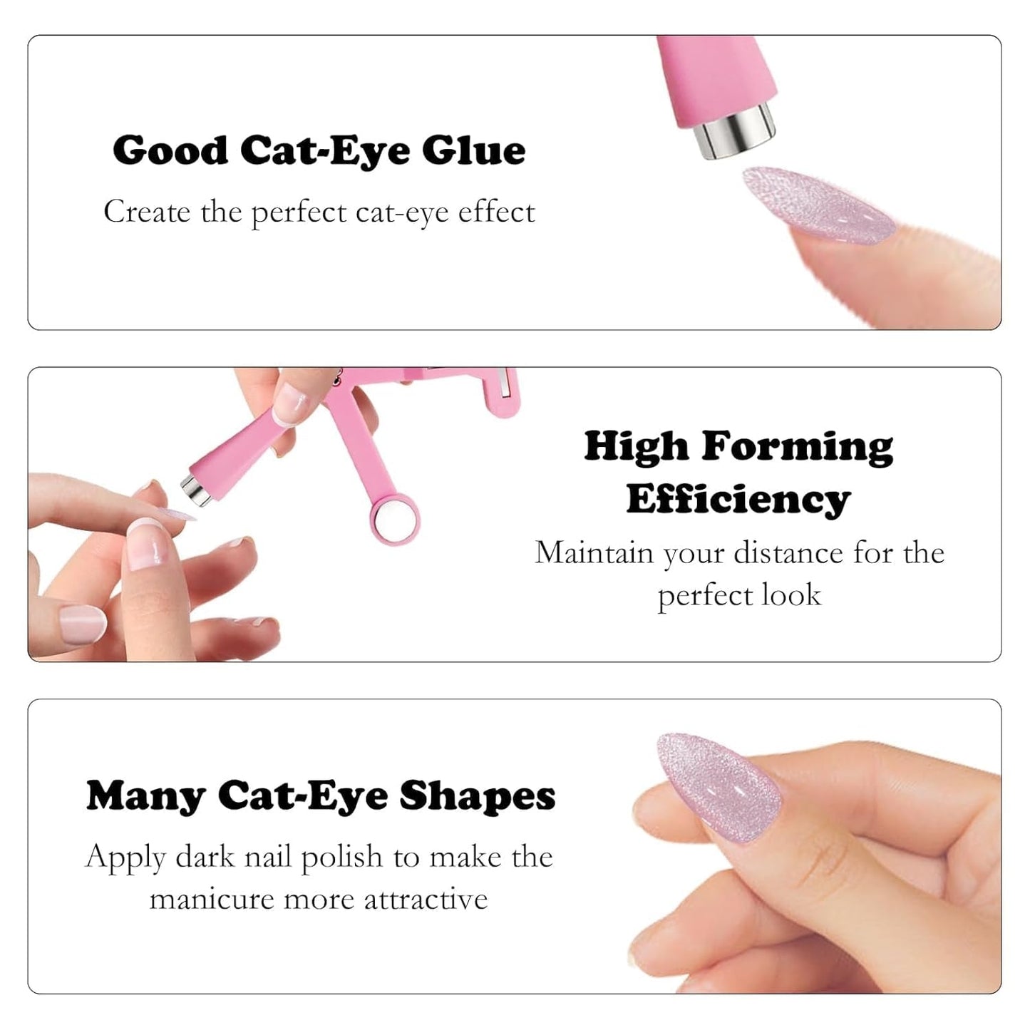 6-in-1 Cat Eye Magnet, Multiple Effects