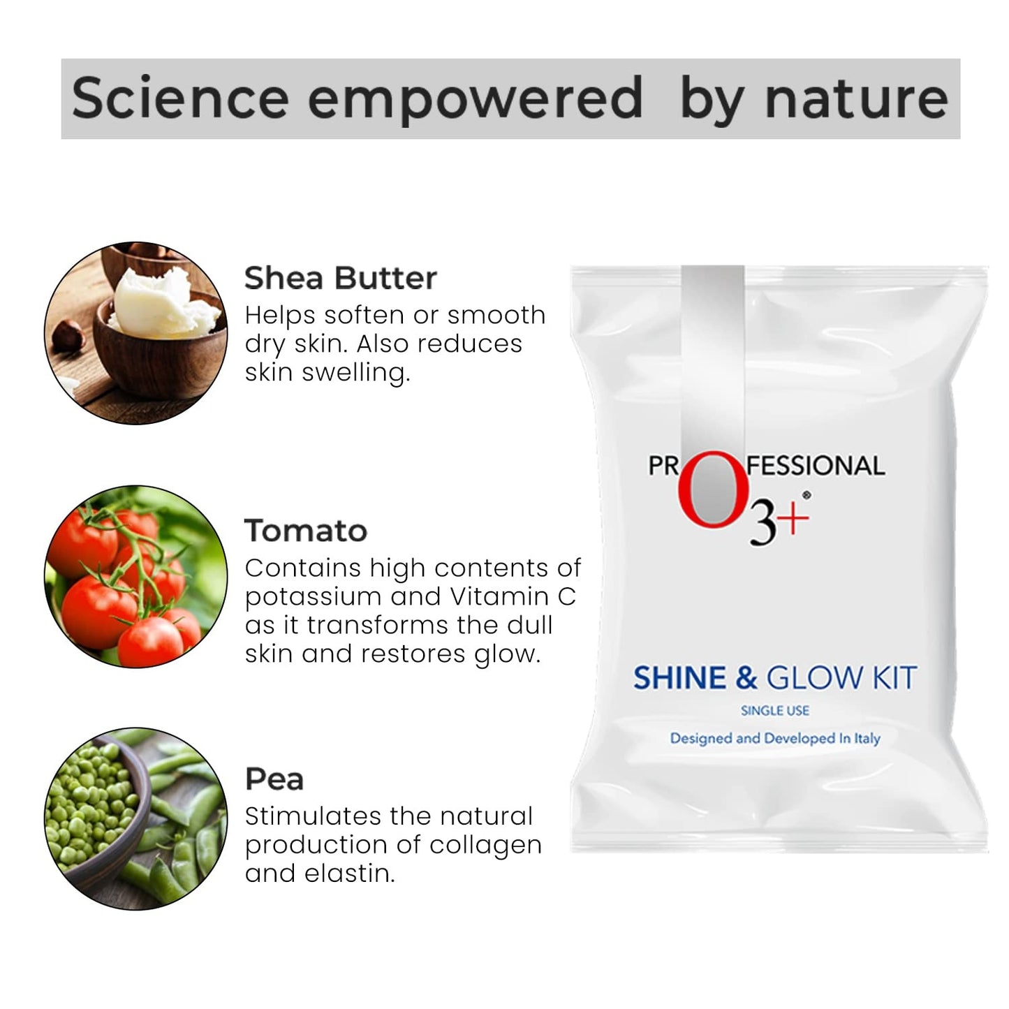 O3+ Professional Shine & Glow Facial Kit