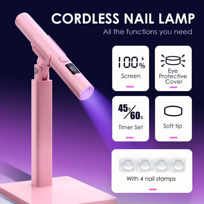 Bolt Bee Hand Light UV Lamp With Stand - 3W