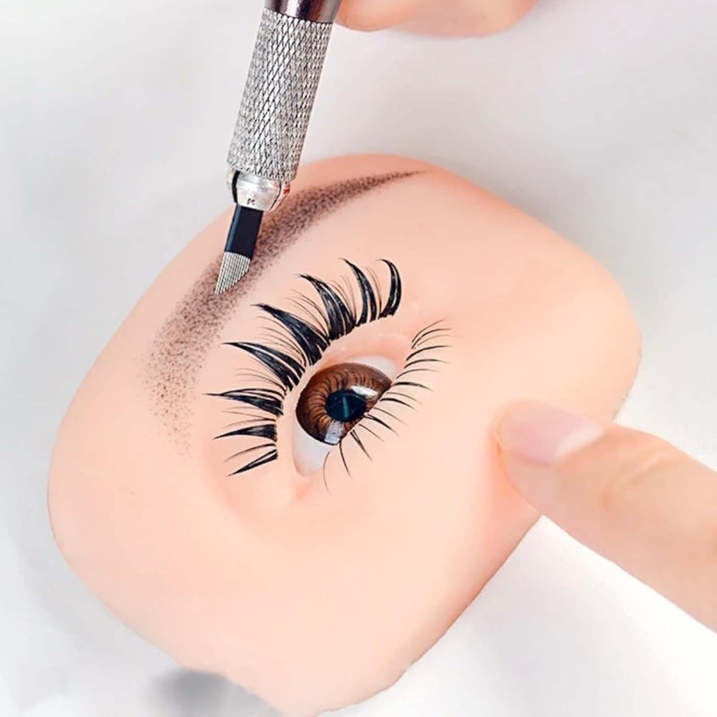 Silicon Eyelash Dummy Eye - 1 Piece (Without Practice Lash)