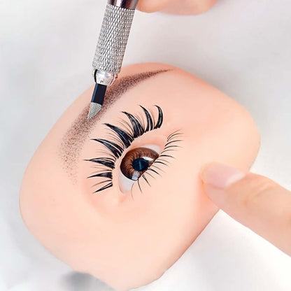 Silicon Eyelash Dummy Eye - 1 Piece