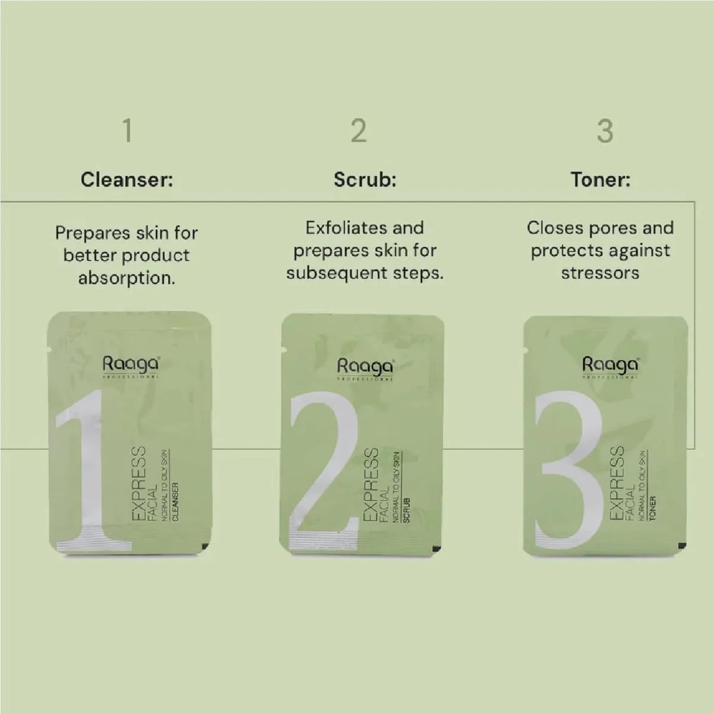 Raaga Professional Express Facial Kit