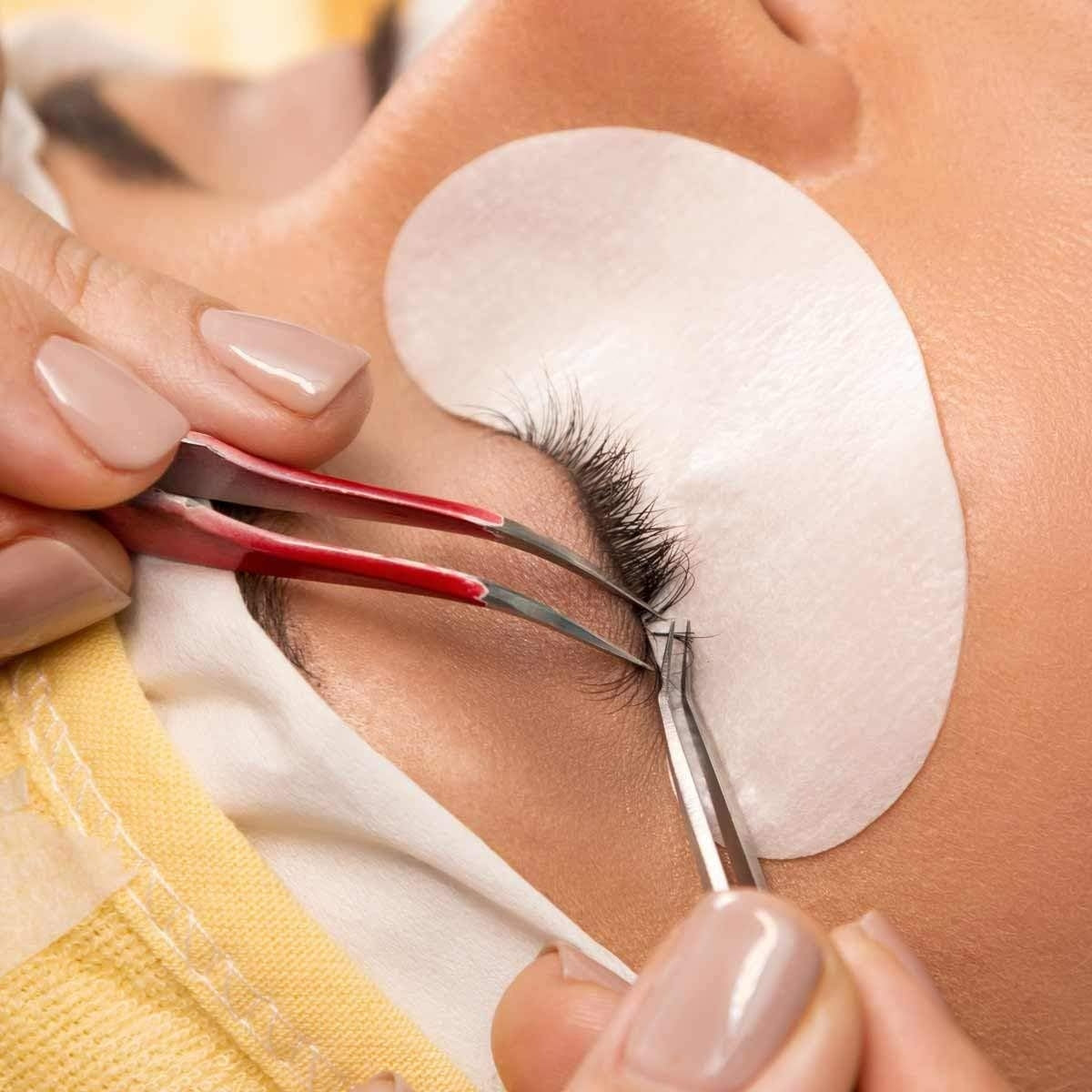 Under Eye Silver Hydro Gel Patch for Eyelash Extension 10 Pieces