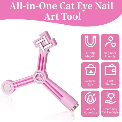 4-in-1, Cat Eye Magnet, Multiple Effects