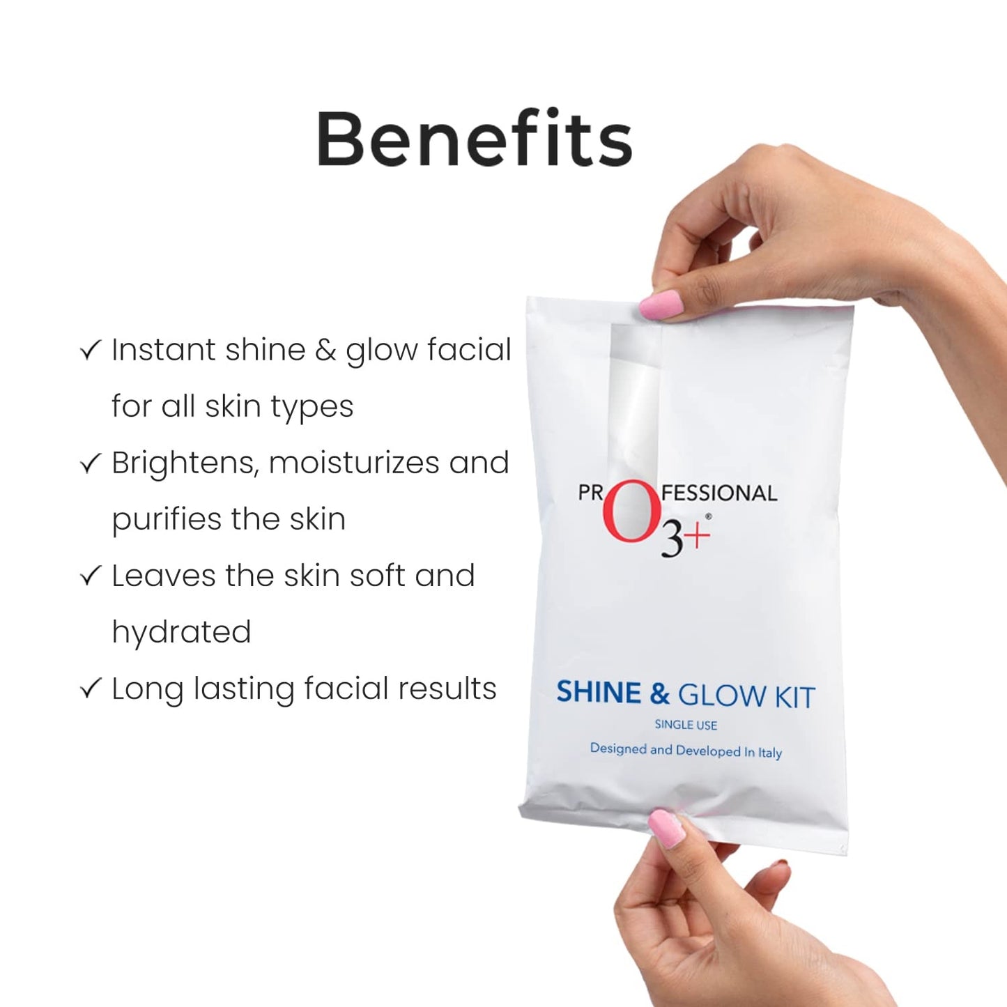 O3+ Professional Shine & Glow Facial Kit