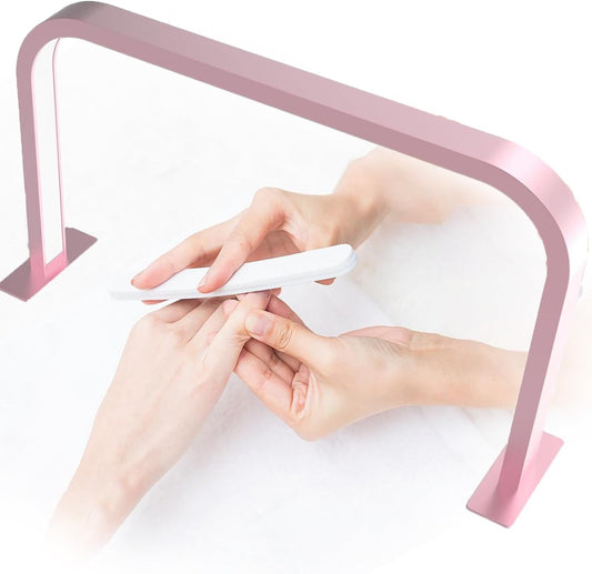 Nail Art Square Decoration Light- Pink Color