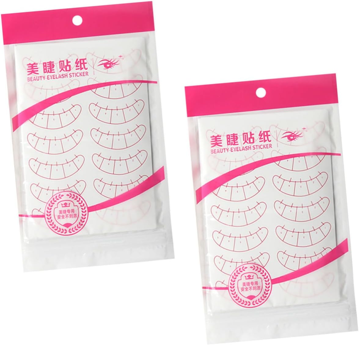 Eyelashes Training Eyepatches/Sticker Set Of 10 Sheets