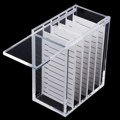 Eyelash Holder Case, 5 Layers Acrylic Eyelash