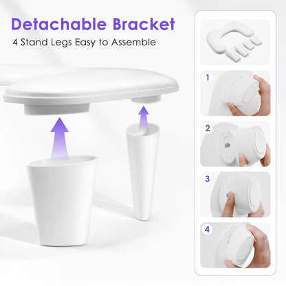 Nail Cushion Heavy U Shape- White Color