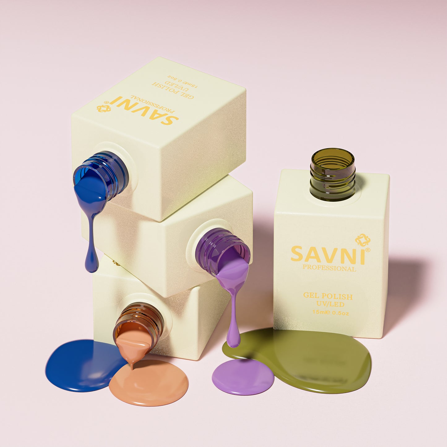 Savni Advanced UV Gel Polish 15ml (Shade No.001 - No.060)