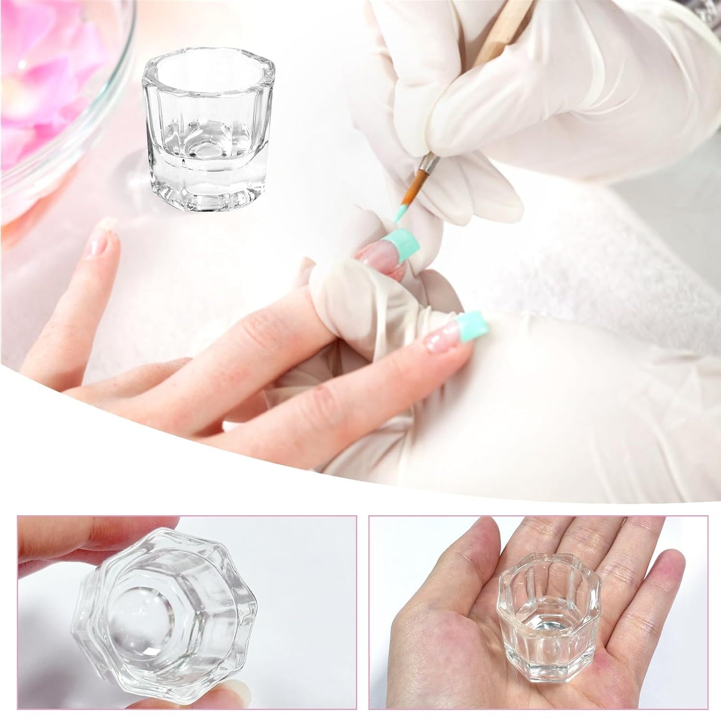 Glass Dappen Dish - 1 Piece