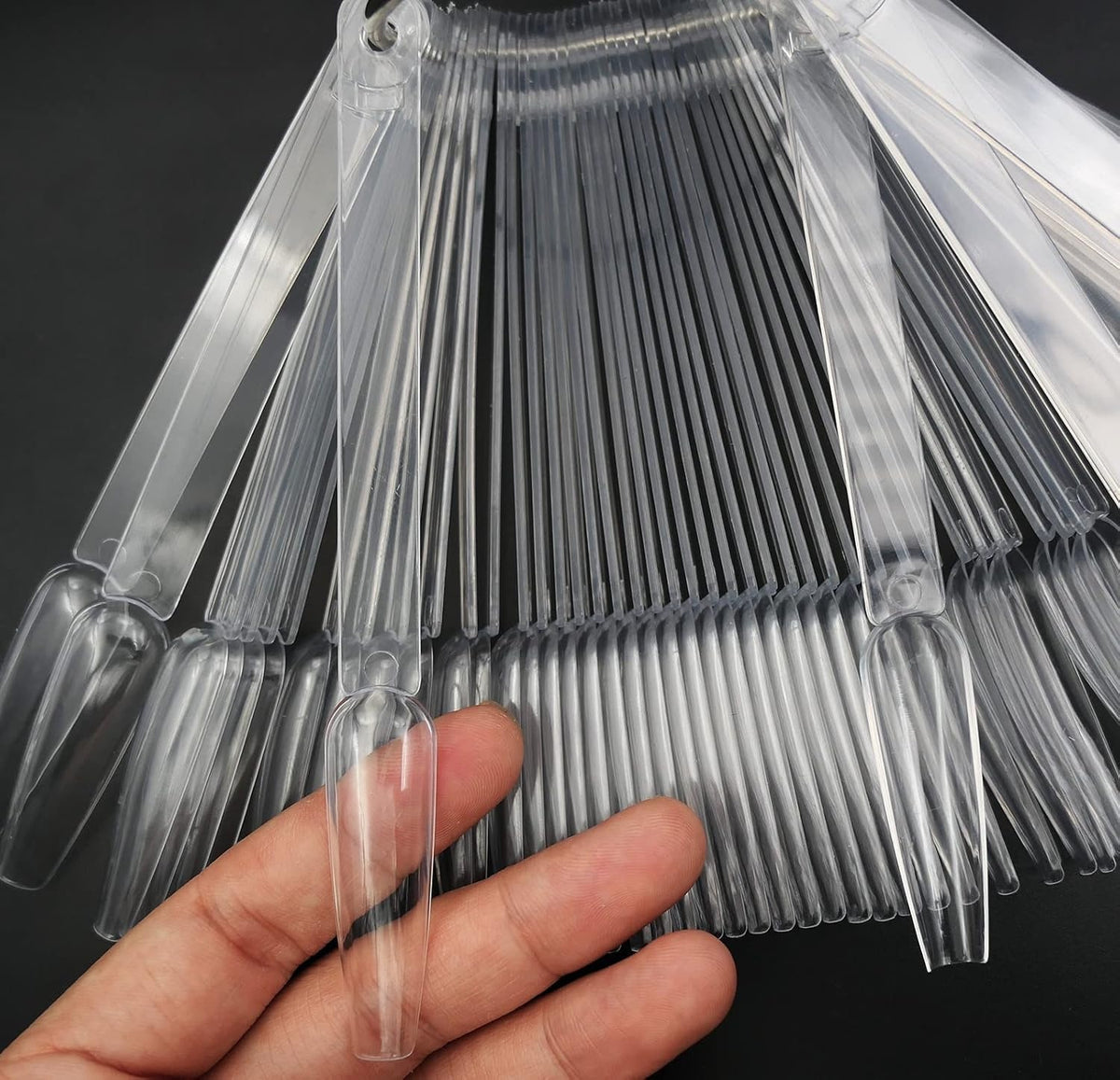 Nail Display Stick Coffin Pack Of-50