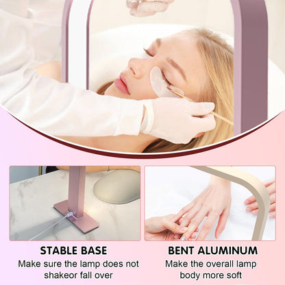 Nail Art Square Decoration Light- Pink Color