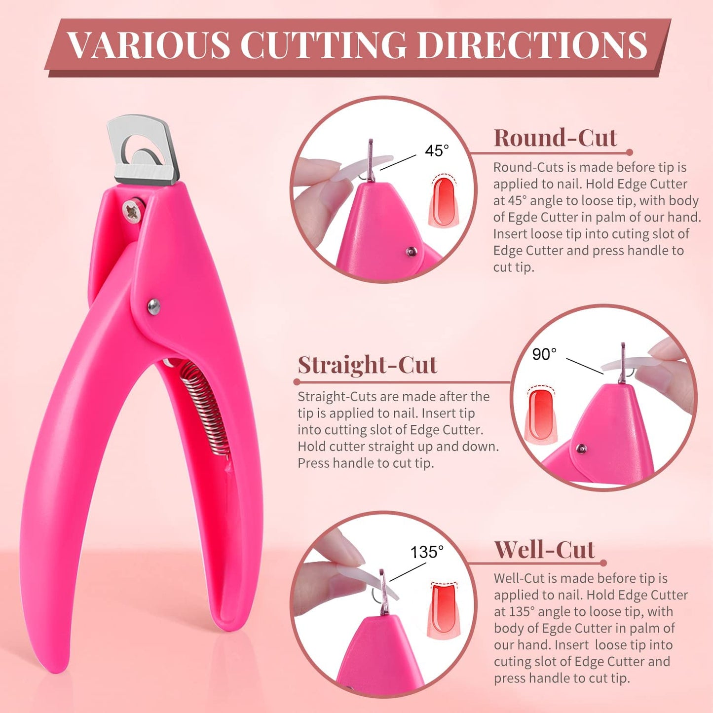 Plastic Nail Tip Cutter