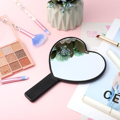 Heart Shaped Handheld Lash Mirror