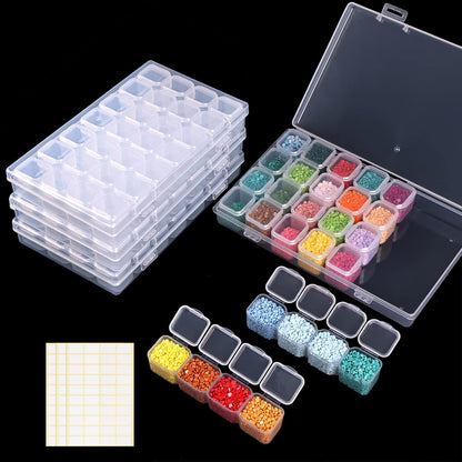 Storage Box 112 Grid - White Color