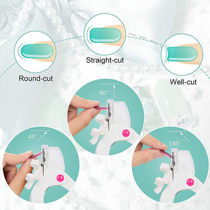 Nail Tip Cutter With Adjustable Size Wheel