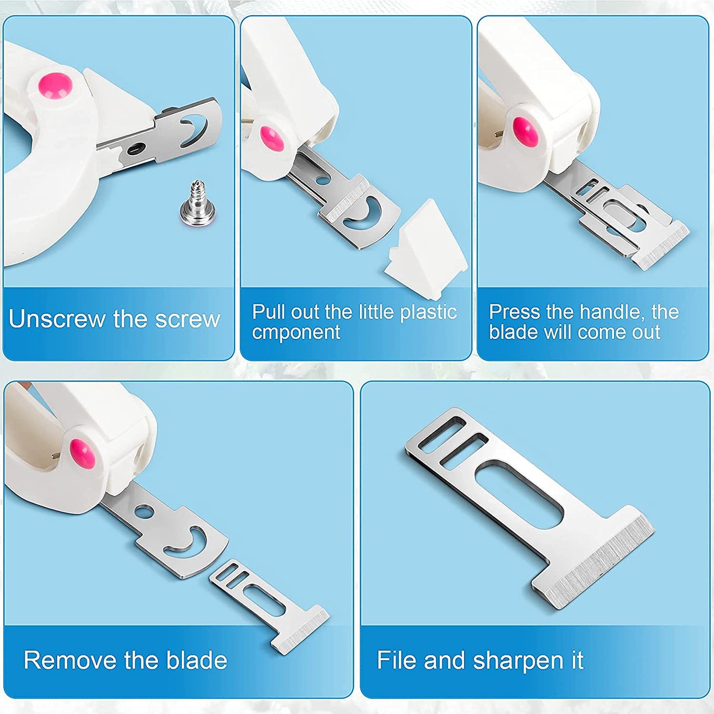 Nail Tip Cutter With Adjustable Size Wheel