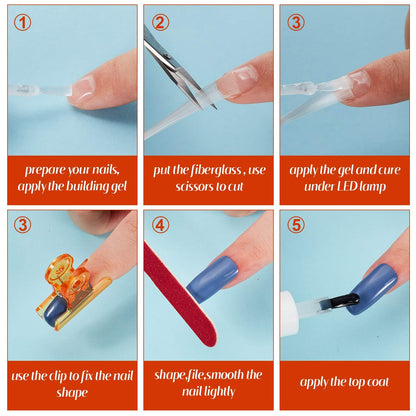 Nail Fibre Stand - Pack Of 10