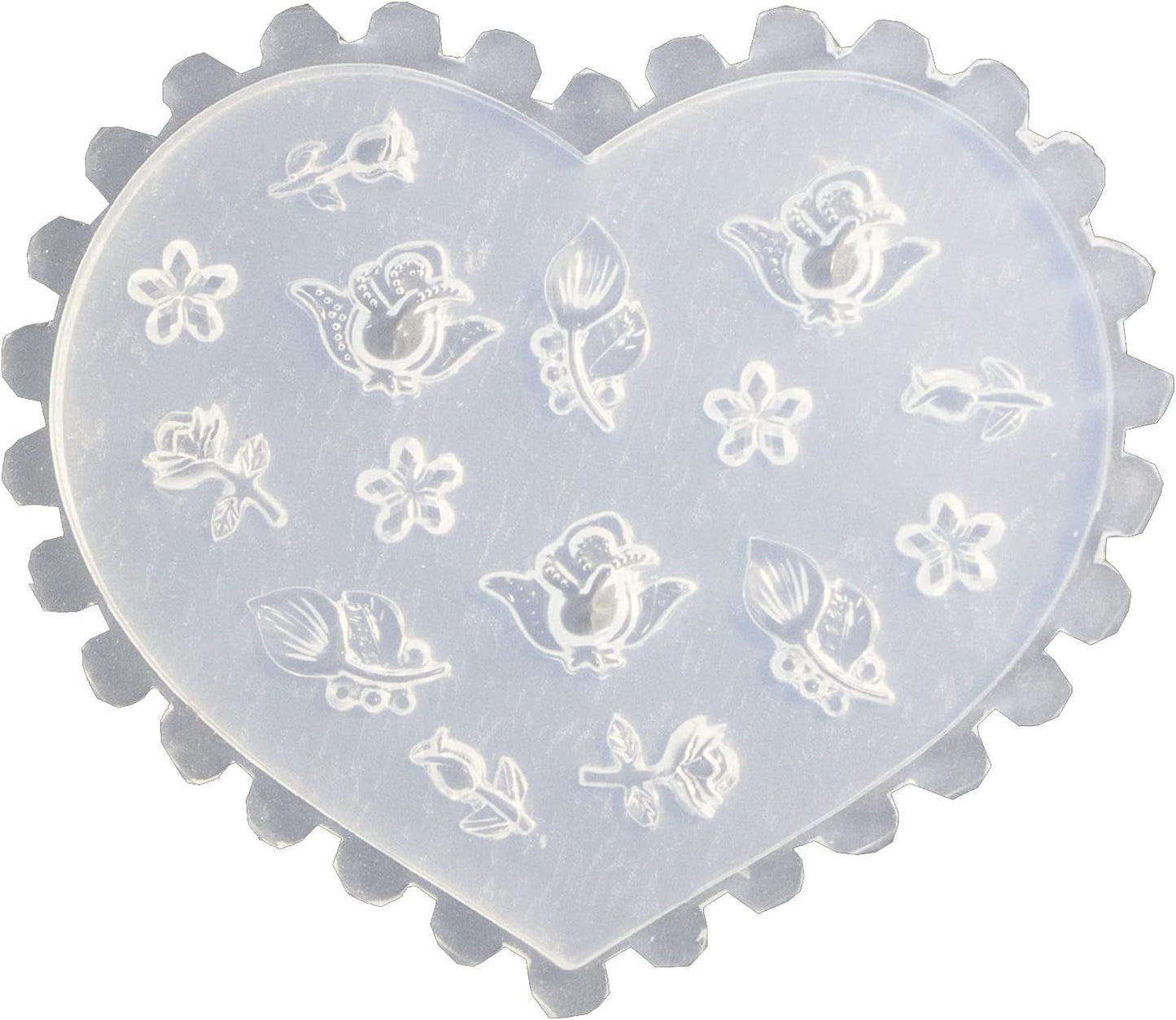 Silicon Mold for Readymade 3D Art - Mix Design, 1 Piece