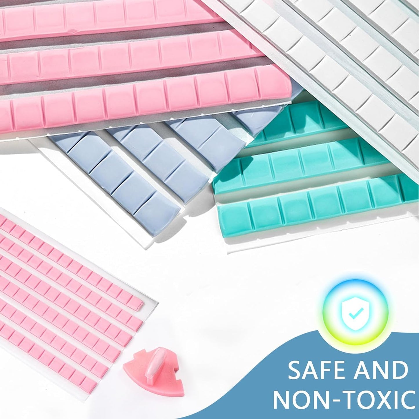 Press On Nail Tack It Clay 96 Pcs - Assorted Color