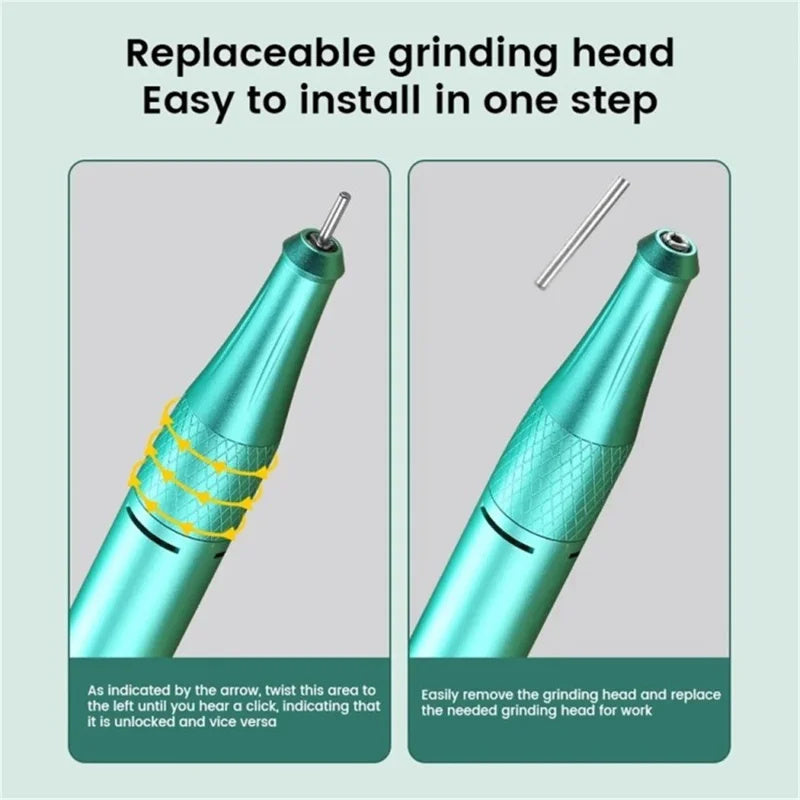35000 RPM DF-107 Portable Battery Powered Nail Drill Machine