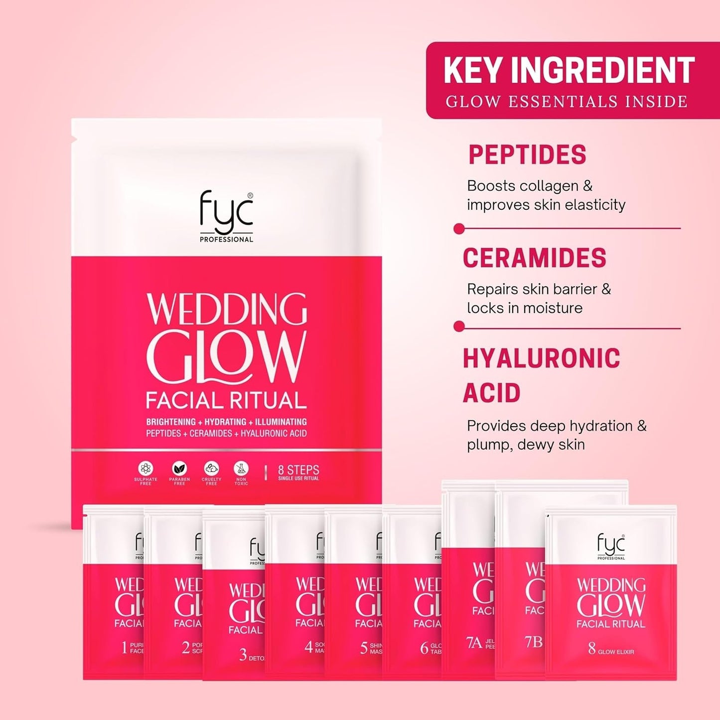 FYC Professional Wedding Glow Ritual Facial Kit