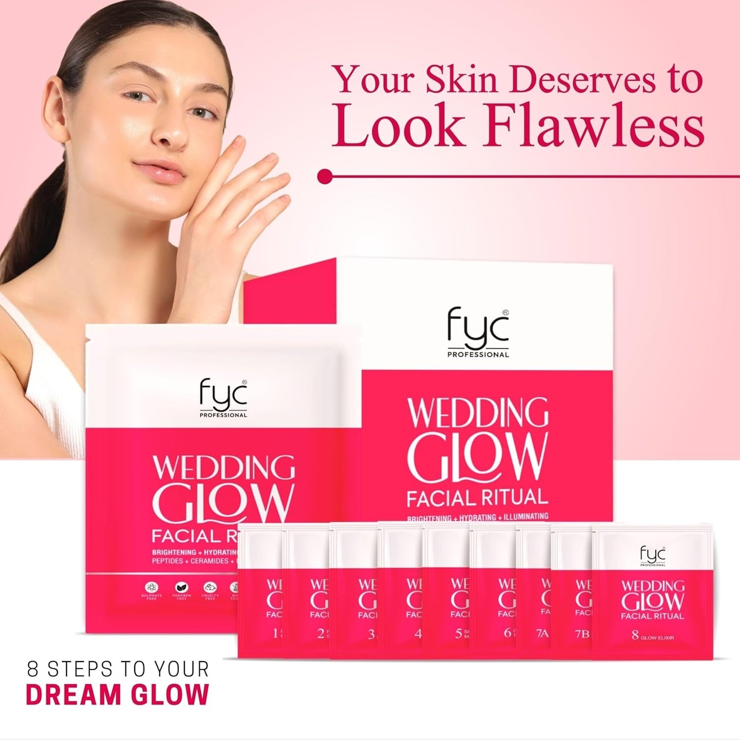FYC Professional Wedding Glow Ritual Facial Kit