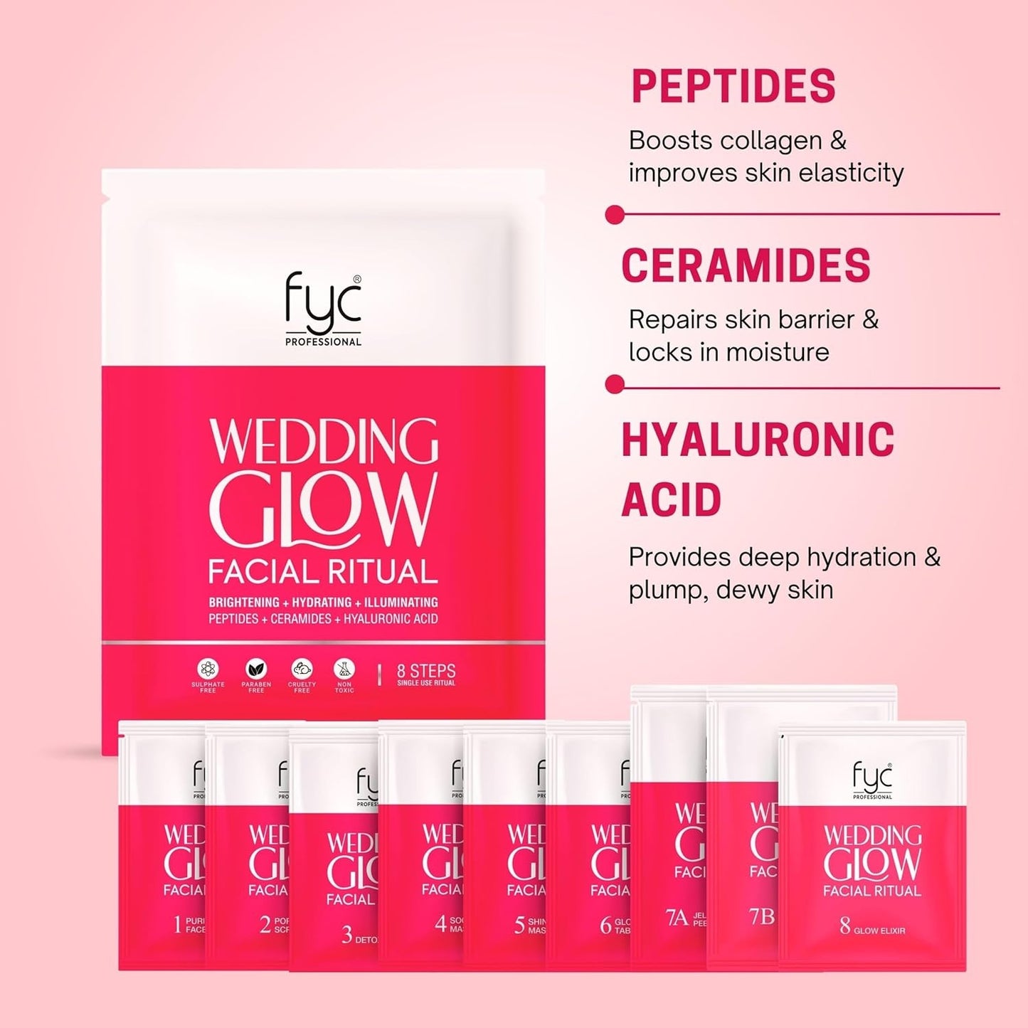 FYC Professional Wedding Glow Ritual Facial Kit