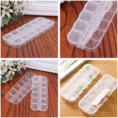 Empty Grid Storage box for Accessory & Jewelry - 12 Grids