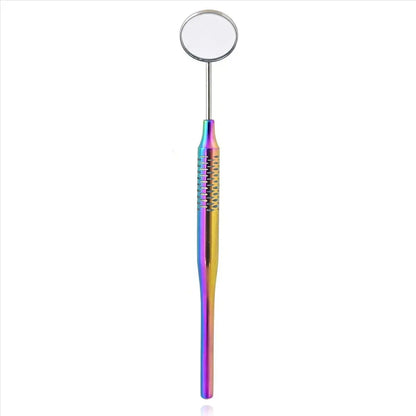 Eyelash Extension Mirror Titanium Small Size