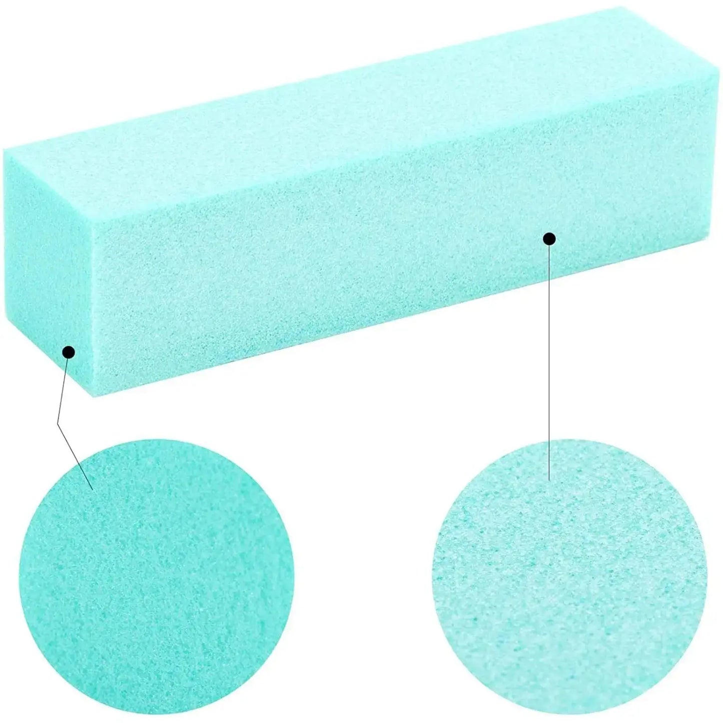 Nail Rectangle Soft Buffer - 6 Pieces