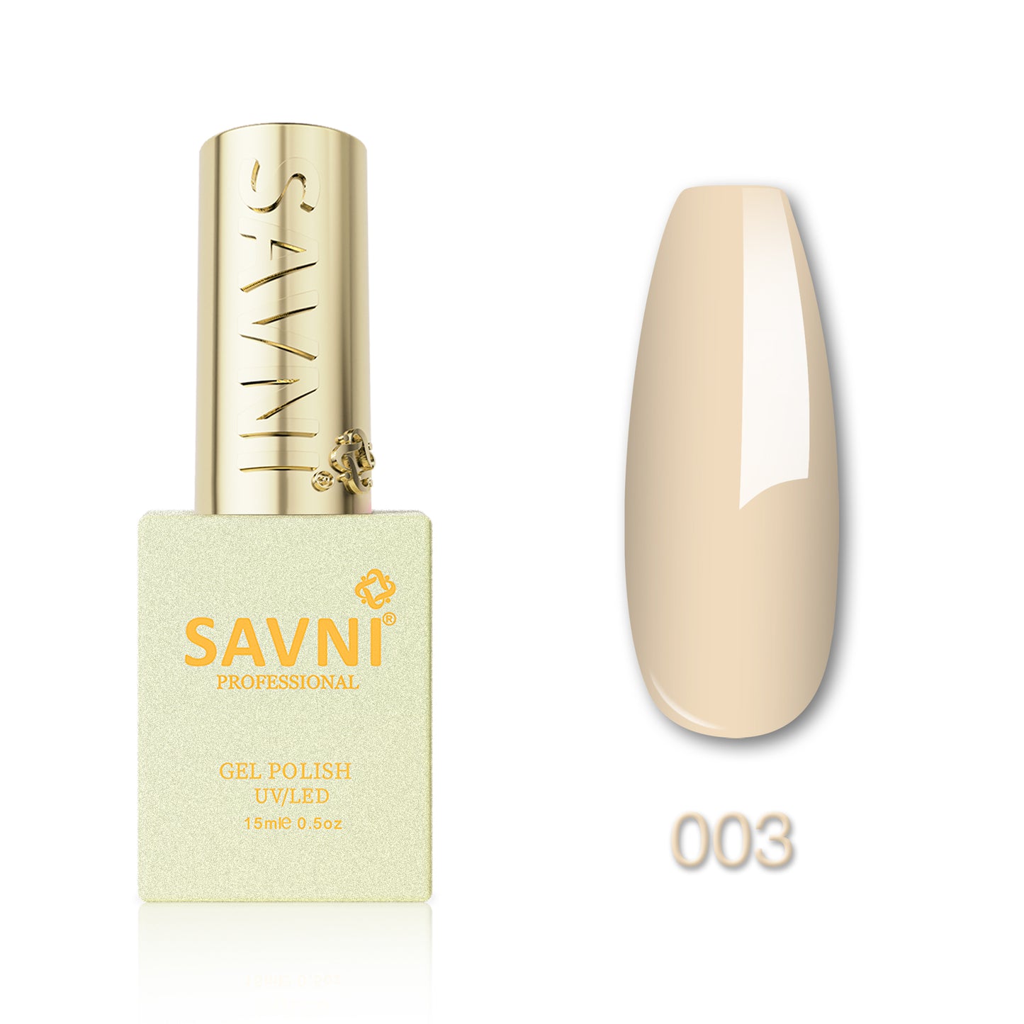 Savni Advanced UV Gel Polish 15ml (Shade No.001 - No.060)