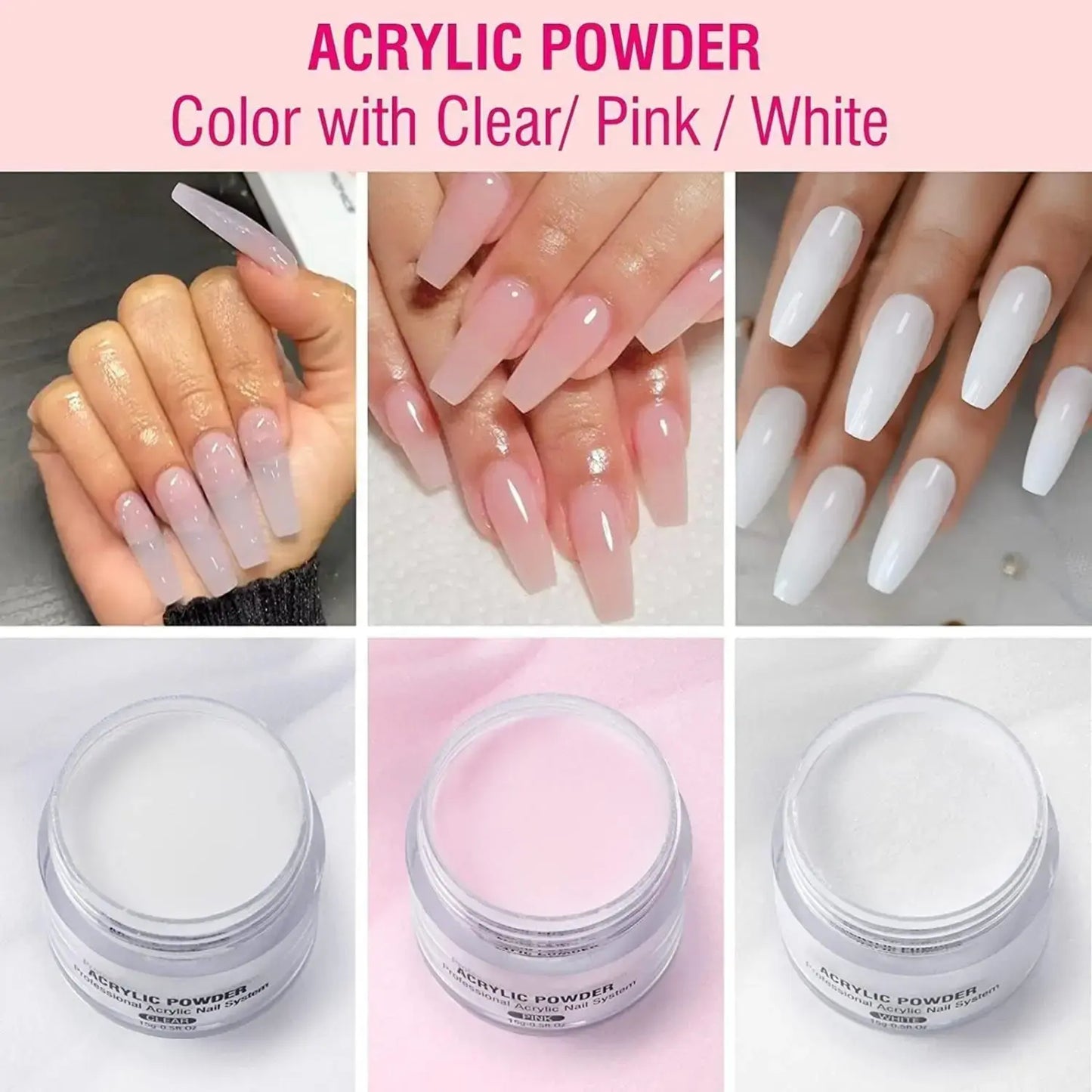 Acrylic Extension Kit Combo for Students & Professional