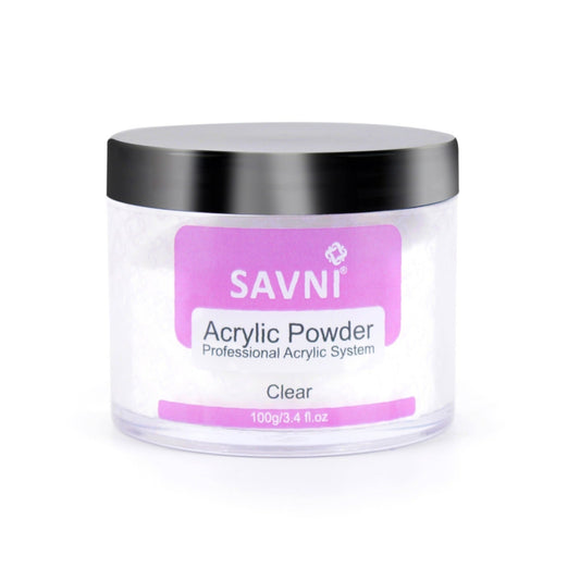 Savni 100g Clear Professional Extension Acrylic Powder