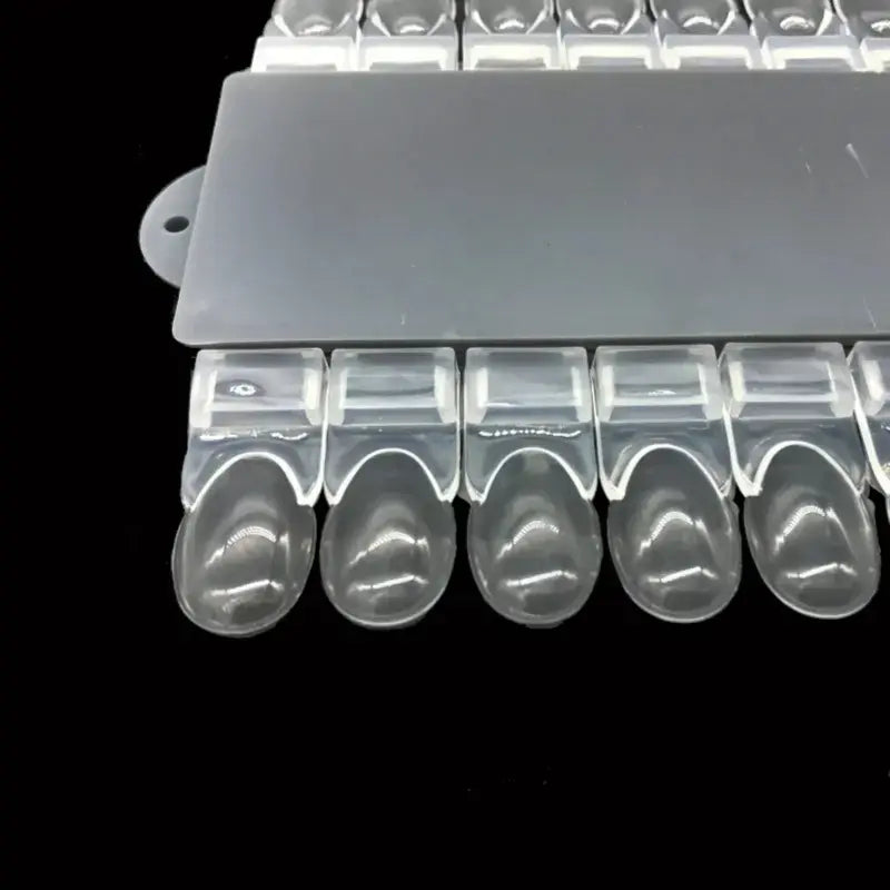 Removable Transparent Display Sticks Tray - 24 Nails