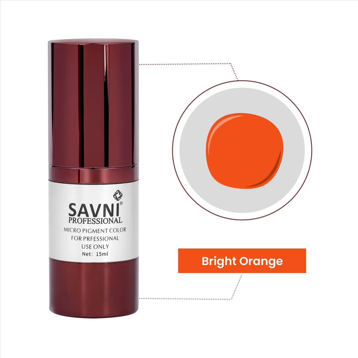 Savni Professional Pigment Microblading Tattoo Pigment 15ml