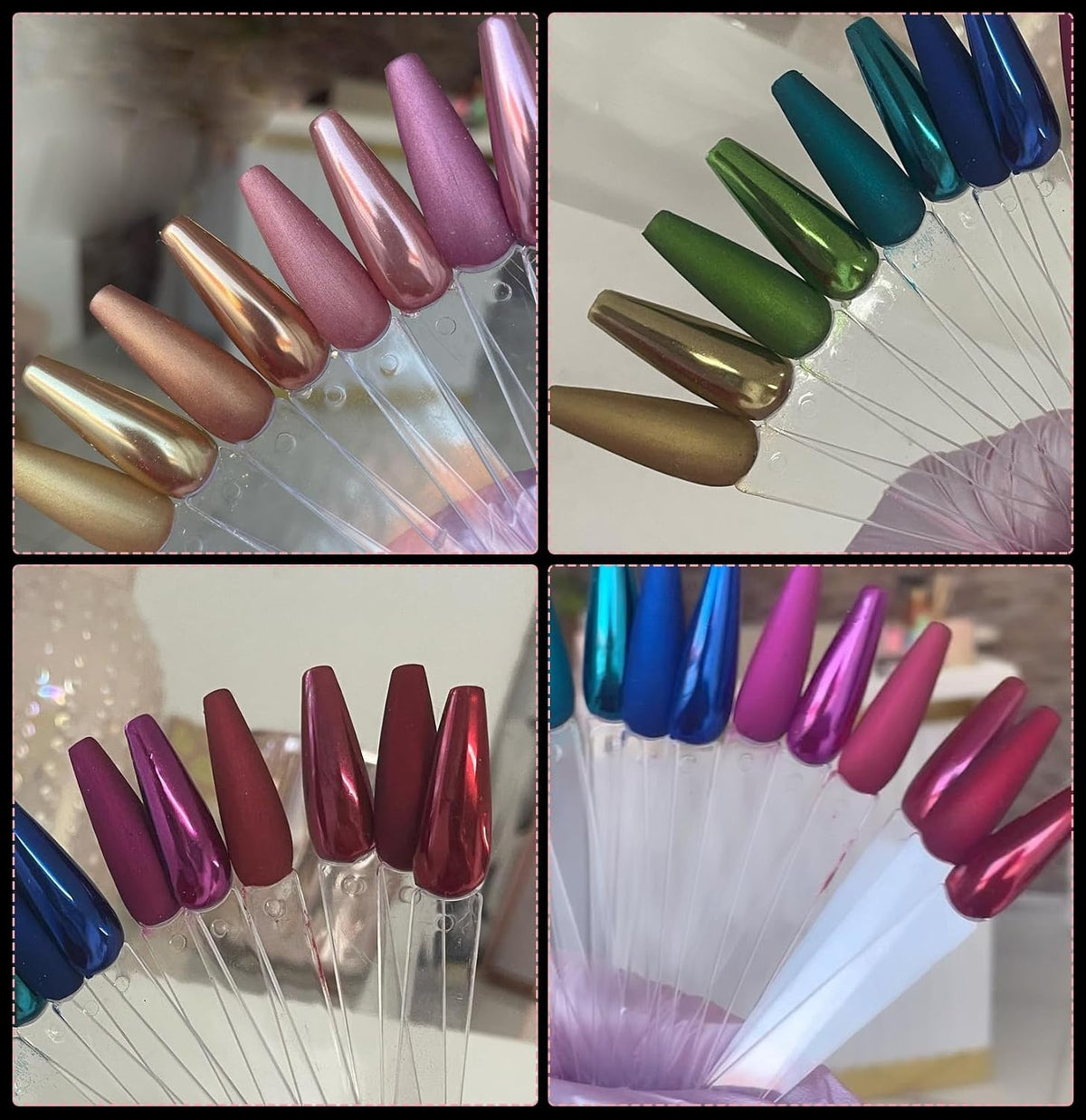 Nail Display Stick Coffin Pack Of-50
