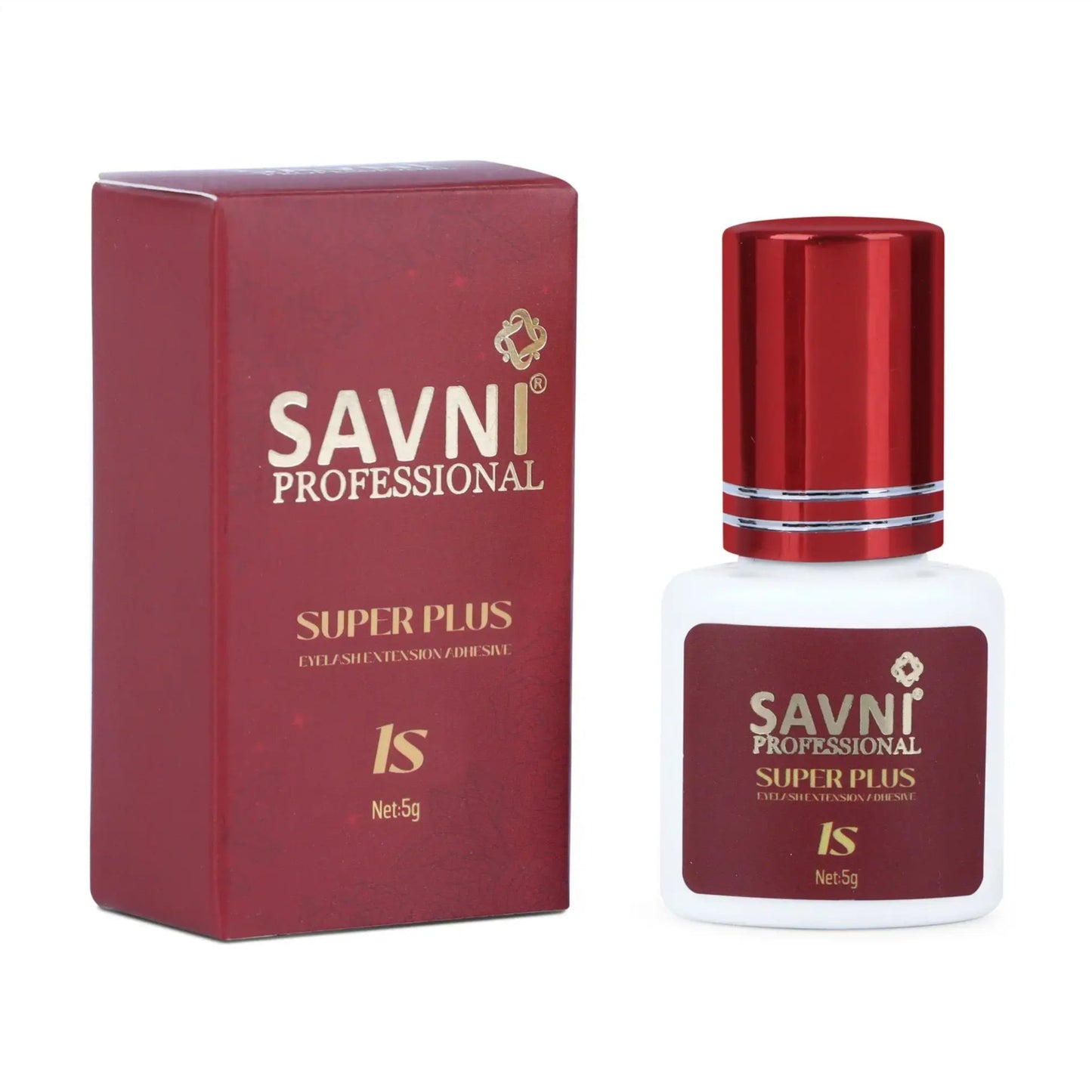Savni Professional Eyelash Extension Glue Super Plus - 1 Second Drying Time