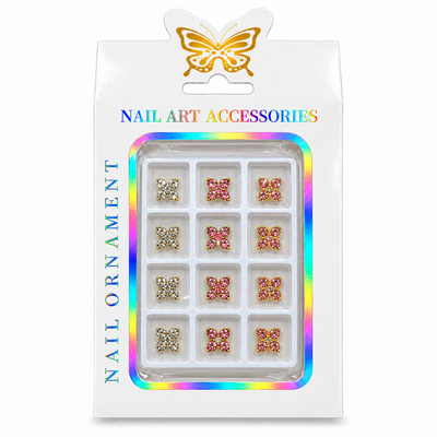 Flower Stone Nail Art Accessories