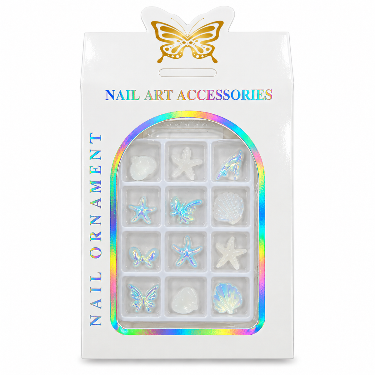 Sea Shell Nail Art Accessories
